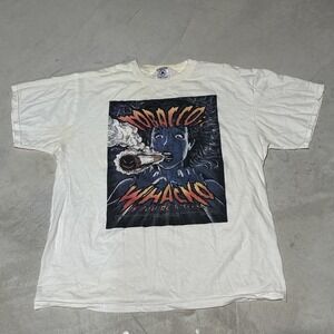 VTG 90s Tobacco Is Whacko Anti-Smoking Ad Promo T Shirt Men's SZ L Yellowed